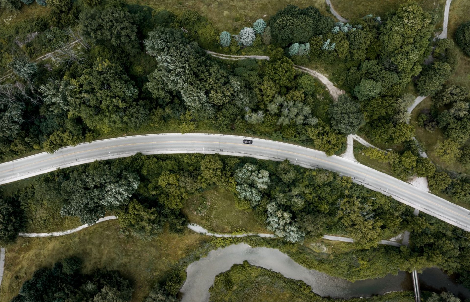 The Valley Woodbridge community streetscape